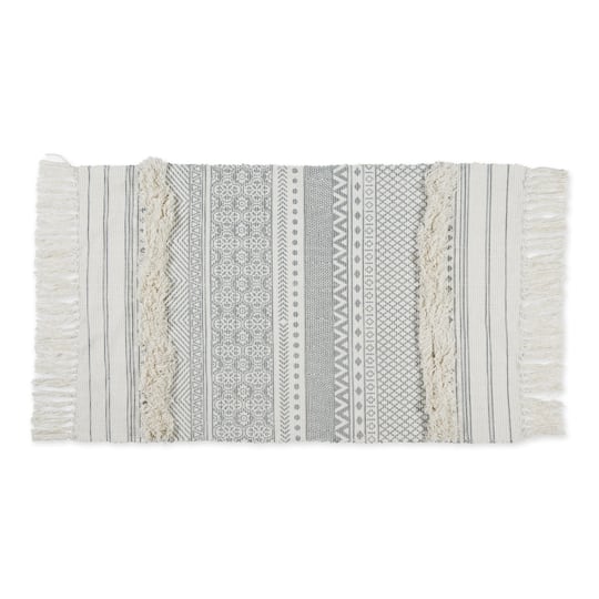 DII® Shabby Chic Textured Hand-Loomed Shag Rug